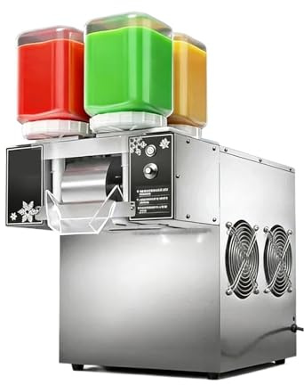Máquina De Hielo Con Copos Nieve, Comercial Raspado For Crema, Leche Pequeña For Celebridades Internet, Aparatos Congelación RefrigeracióN De Alta Eficiencia(124FD)