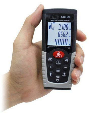 Graigar LDM-40 Télémètre laser Plage de mesure 0,05 à 40 m