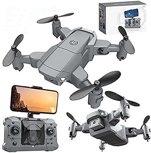 Droni per Adulti e Bambini per Adulti con videocamera WiFi 4K UHD, quadricottero FPV Pieghevole per Principianti con Motore brushless, Ritorno a casa, GPS Follow Me