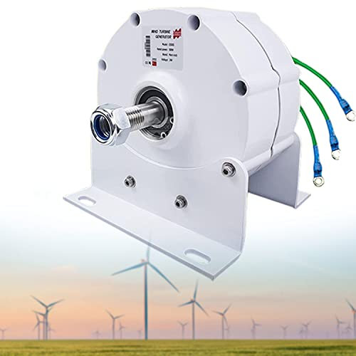 Permanentmagnet-Generator, 6000 W, Lichtmaschine Wechselstrom, ohne Dreiphasengetriebe, 12 V, 24 V, 48 V, Seltene Erden, Ndfeb Generator für Elektromotor, Permanentmagnet, für Dies Motor