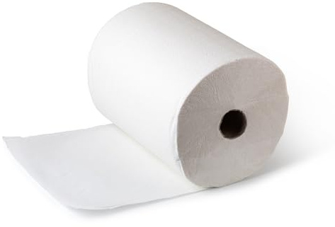 6 Handtuchrollen 2-lagig 4er Kern 20 cm 130 m Ø 19 cm hochweiß für Spender bei Waschbecken