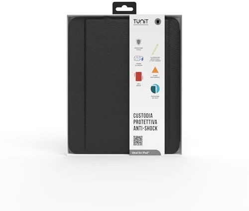 Cover Antishock per iPad (A16, 10th gen.) con spazio per pencil - Black