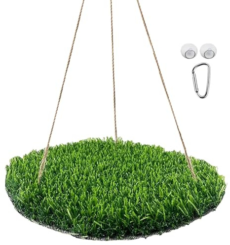 Vogelschaukel | Kletterspielzeug für Papageien - Kletterhängematte für Papageien mit Haken für Sittiche, Wellensittiche, Sittiche