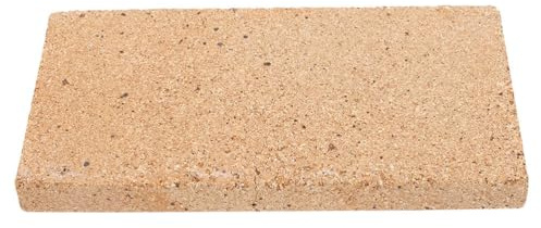 ABOOFAN Ladrillo Refractario Ligero Para Estufas De Leña 230x114x20mm Resistente a Altas Temperaturas Hecho De Arcilla Adecuado Para Chimeneas y Barbacoas