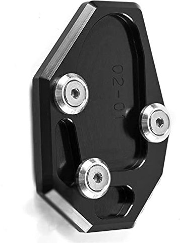 JGANRFür Y&amaha MT07 FZ07 2014-2015 XJ6 FZ6R 2009-2015 FZ6 2004-2009 Motorrad-Ständer Aluminium Vergrößerung Verlängerung Seitenständerplatte Vergrößern