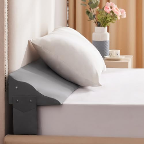 Dorifine Coussin de coin de lit pour remplir l'espace entre le sommier et le matelas, King (193x15x25cm) Remplisseur de matelas (0–20cm) Coin de lit pour sommier Coussin pour l'espace entre le sommier