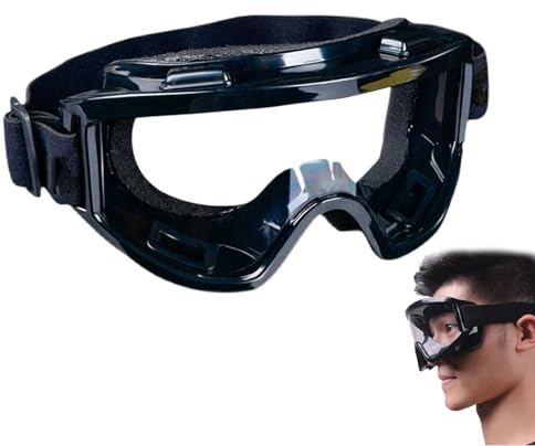 Arbeitsschutzbrille - Leichtgewichtige Antibeschlag-Sicherheitsbrillen Mit Robustem Design - Kratzfeste Klare Augenschutz-Brillen Als Schutzbrillen-Zubehör Für Männer Bei Radfahren Und Labor