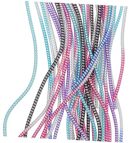 Housoutil 8 PCS Wire Sleeve Cable Management Wrap for Data and Network Cables Soft and Flexible Protective Cover Easy to for Desk Organization