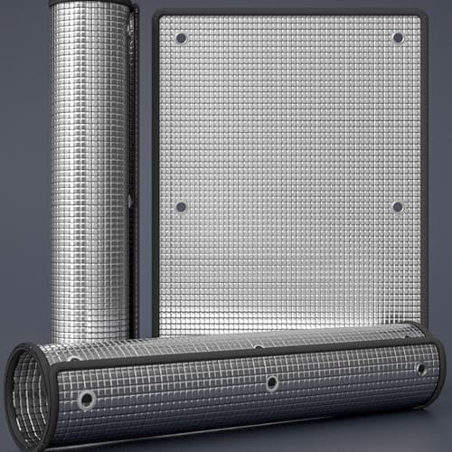 Pelicula Aislante Termico Ventanas, 9mm Vinilo para Ventanas Privacidad, Papel De Aluminio De Doble Capa Vinilos para Cristales Anti Sol, Laminas Proteccion Solar Ventana(24x60/61x152cm)