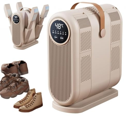 Shoe Dryers for Sneakers 360° without dead angles, 4 times stronger wind speed Portable Boot Dryers For Shoes, Hats, Socks, Ski Boots