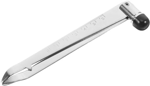 CONGARTENO Martello Diagnostico Medico in Acciaio Inox Scala di Misurazione, Strumento Neurologico Portatile per Test Pazienti, Forniture per Medici e Infermieri