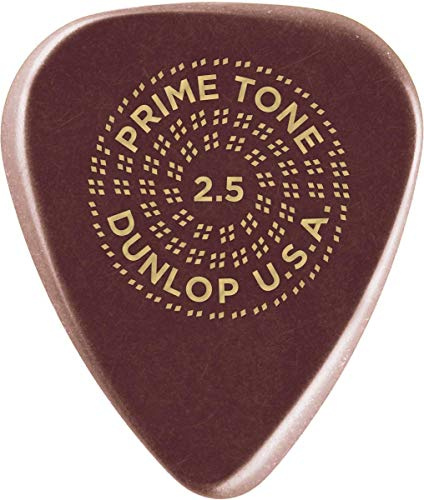 Jim Dunlop Dunlop Primetone Standard 2.5mm Sculpted Plectra-3 Pack (511P2.5)