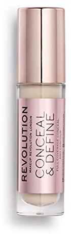 Revolution Conceal & Define Concealer C1, beige