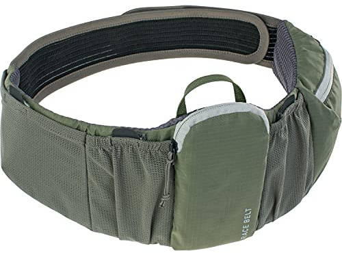EVOC RACE BELT Hüfttasche Bauchtasche für Zubehörteile und Werkzeug (AIR PAD SYSTEM für optimale Belüftung, durchdachtes Taschenmanagement, Hüftgurttasche, mit flexiblem AIROFLEX-Hüftgurt)