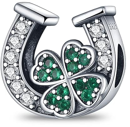 Pandach Damen Charm Anhänger für Armband 925 Sterling Silber Charms Beads passend für Armband und Halskette, Kompatibel mit Europäischen Armbänder für Frauen Mädchen C39