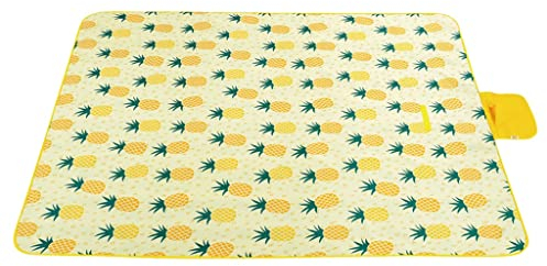 Picknickdecke, Campingmatte, Outdoor-Picknickmatte, faltbar, Campingmatte, Strand, Rasen, Spieldecke, Matte (A 80 x 145 cm)