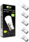 CLAR - Bombilla LED Potente Para Máquina de Coser, Campana Extractora, Frigorífico, Lámpara de Sal - Luz Fría, Casquillo BA15D 1,5W 230V 6000ºK (Pack 5)