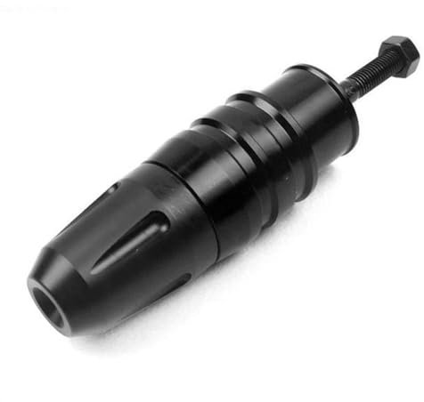 FACSER Motorräder Sturzpads Für Kawasaki Für Z750 Für Z 750 Motorrad CNC Fallende Schutz Crash Pads Auspuff Sliders Crash Protector Rahmen Slider (Color : Schwarz)