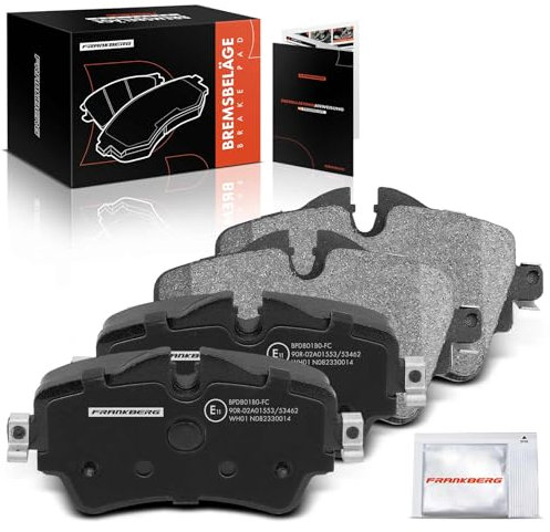 Frankberg Bremsbelagsatz inkl. 4x Bremsbeläge Vorne Kompatibel mit 2 Active Tourer F45 M.i.n.i Cabriolet F57 M.i.n.i F55 M.i.n.i Clubman F54 Replace# 34106863293