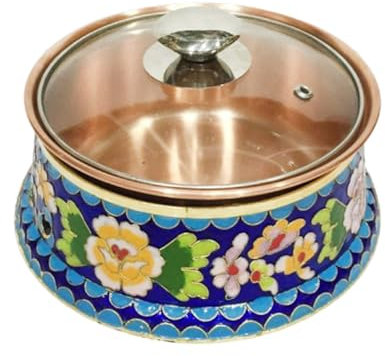 OYWEHECE Fondue Töpfe Kleiner Heißer Topf Einzelner Kupfer Heißer Topf Induktionsherd Heißer Topf Kleiner Kupfertopf Haushalt Kleiner Herd Heißer Topf,B