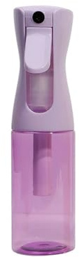 Påfyllningsbara sprayflaskor Kontinuerlig sprayflaska Lämplig for hår Mister Sprayflaska Hårsprayflaskor for hårstyling Städsalonger(Purple,200ML)