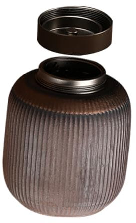 Cabilock Keramischer Teedose Für Lose Teeblätter Antik Inspiriertes Aufbewahrungsglas Mit Luftdichtem Deckel Zur Teelagerung Der Küche Handgefertigt Im Chinesischen Stil Und Elegant