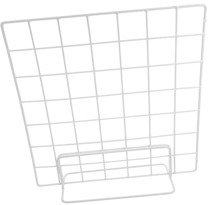 Alipis 2pcs Grid Wall Display Stand with Sturdy Iron Wire Grid Structure for Desktop Photo Display Practical and Stylish for Office and Exhibitions