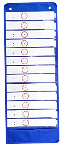 FUNOMOCYA Tagesablauf-hängechart Mit Wiederverwendbaren Karten Für Klassenzimmer Und Home-office Aus Strapazierfähigem Oxford Zwei Türhaken Einfach Zu Bedienen Für Organisation