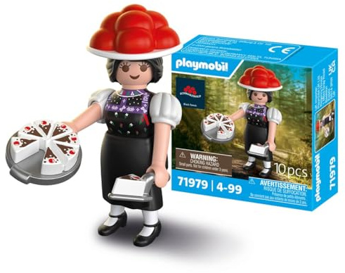 PLAYMOBIL 71979: Black Forest Marie in Costume with Bollenhut and Black Forest Cherry Cake