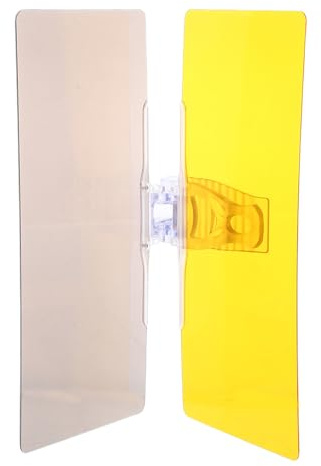 GANAZONO Extension de Pare-Soleil Pliable Anti-Éblouissement pour Voiture Protection Solaire Intérieure Filtre UV Vision Claire Jour et Nuit Compatible SUV et Véhicules Universels