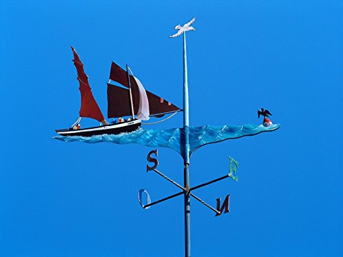 Low angle view of weather vane Poster Print by Panoramic Images (36 x 24)