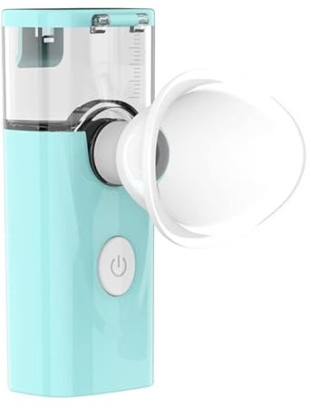 Fututech Nébuliseur pour les Yeux Masseur Oculaires Lavage d'Yeux Electrique Humidificateur Spa pour les Yeux Vaporisateur Portatif Soulagement de la Fatigue Nebulizer for Eye (Bleu)