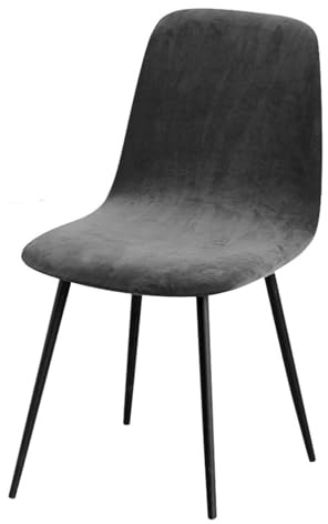 Cubre Funda Tela de terciopelo, 23 colores, funda for silla trasera corta, fundas for sillas de tamaño pequeño, funda for asiento de silla de Bar for comedor, hogar, 1/2/3/4 Uds. Fundas Sillas De Come
