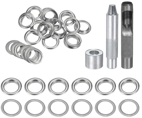 QUARKZMAN 20 st Öljetter Verktygssats 14 mm Silverton Öljetter