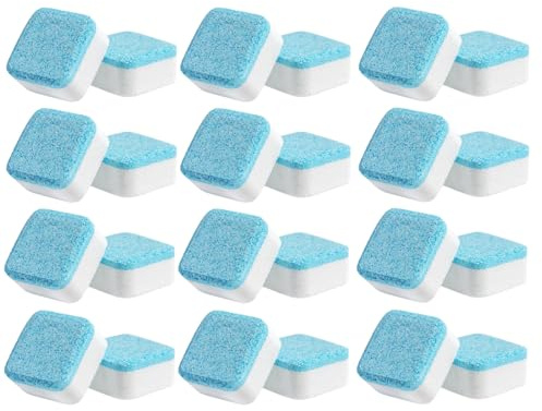 Teegxddy Pastiglie per WC Pulizia Efficace di WC Cleaning Block WC Detergente WC Freschezza e Igiene Duratura detergente per WC (24 PCS)