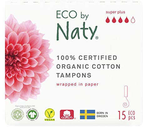 Naty Digital Super Plus Tampons, 15tlg
