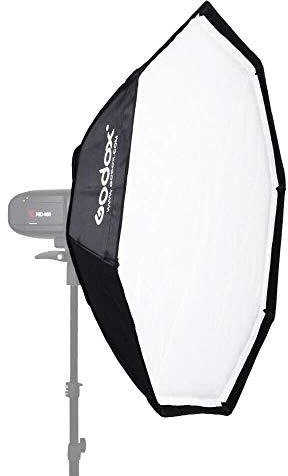 Godox Octa - Soft Box (Grey, Aluminium Ring Adaptor, 120 cm)