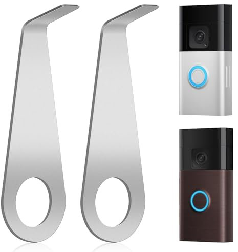 2-teiliger Türklingelschlüssel-Ersatzschlüssel, Entfernungsschlüssel, kompatibel mit der brandneuen R/ing-Video-Batterie-Türklingel (Version 2024), Kamera-Werkzeug, Schraubendreher-Öffnungswerkzeug