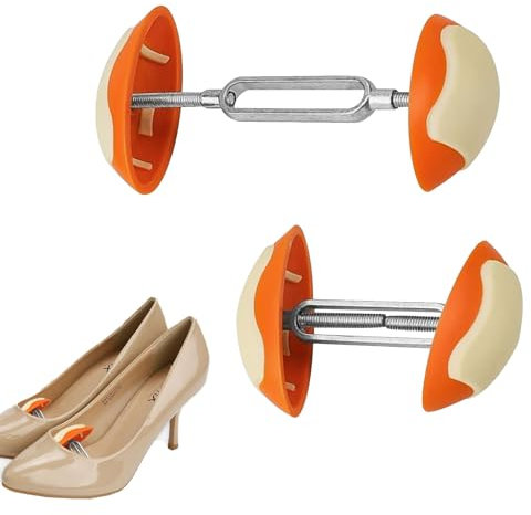 DAAIZIII 2 Stück Verstellbarer Schuhspanner für Lederschuhe, Stiefel, High Heels und Sportschuhe - Schuhdehner Schuhweiter