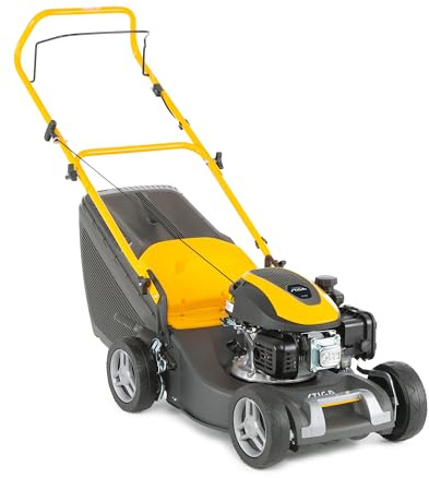 STIGA Collector 43 a Tagliaerba a Scoppio, 123 cc, 41 cm – Sacco 60 L, Regolazione Centralizzata 6 Posizioni – Prati fino a 1.000 m²