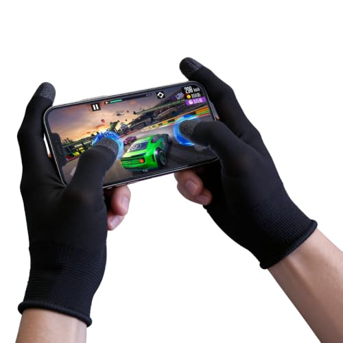 ProFPS Gaming Finger Gloves - 2x - Touchscreen Gloves - Anti-Sweat