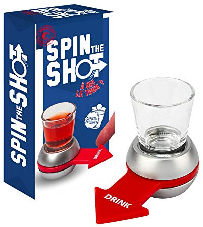 Original Spin The Shot | Bottle Game | Spin the arrow | Premium Quality | Shots | Party Game | Drinks Game | Drinking Game | House Party | OriginalCup®