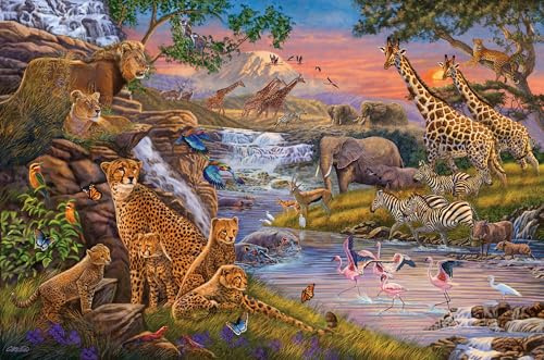 Ravensburger - Das Tierkönigreich Puzzle, 3000 Teile, Geschenkidee, für sie oder ihn, Puzzle für Erwachsene