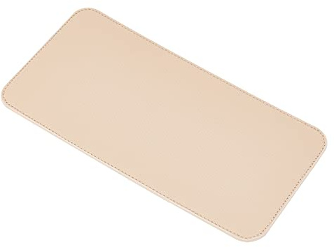 WADORN Handtaschen-Bodenformer aus PU-Leder für LV Neverfull MM 30x15cm | aprikose farbe;rechteckige geldbörse bodenform saver; wasserfest; starker halt formstabil; für speedy 30 coach kosmetiktasche