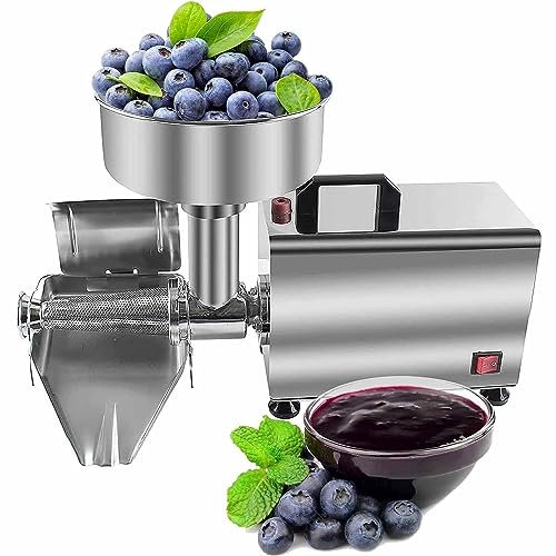 Spremipomodoro elettrico commerciale per passata di pomodoro elettrico per pomodoro e marmellata Pressa per macinare alimenti Macchina per salsa Pressa (110V)