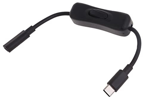 FUXIU Cavo di prolunga USB C con interruttore on/off, perfetto per la ricarica dei dati su qualsiasi dispositivo di tipo C.