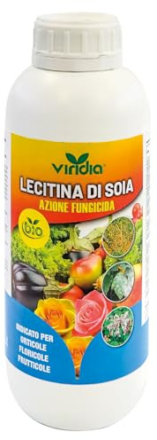 viridia Lecitina di Soia 1000 ml Concentrata per Piante | Sostanza di base naturale per orto, frutteto e fiori. Azione protettiva e supporto contro le malattie fungine