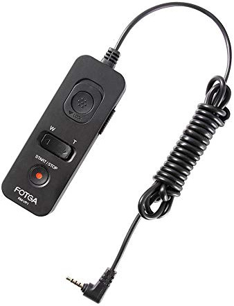 FOTGA RM-VP1 Camera Shutter Release Cable Remote Control for Panasonic GH2 GH3 GH4 GH5 GH5s Camera - Length of Cord (1m/3.3ft)