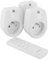 Set de 3 prises télécommandées on/off + télécommande