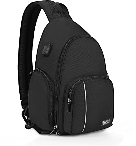 BAIGIO Zaino Fotografico Multifunzionale, Borsa a Tracolla per Fotocamera, Borsa per Reflex, Zaino Impermeabile per Fotocamera, Borsa per Obiettivo Canon Sony Nikon SLR DSLR